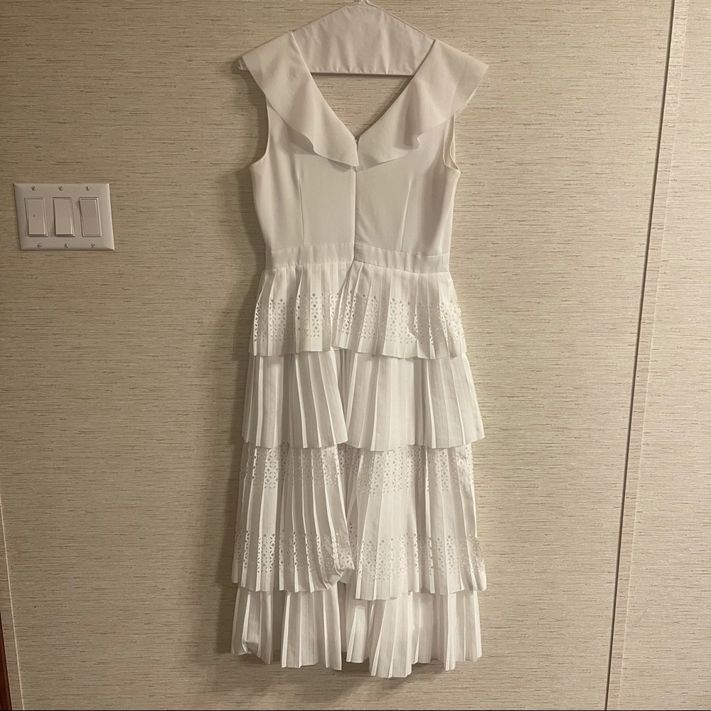 Banana Republic White Midi Dress - Picture 5 of 12